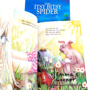 The Itsy Bitsy Spider by Iza Trapani PB