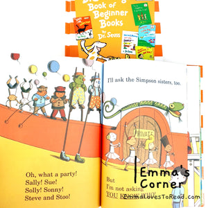 The Big Orange Book of Beginner Books by Dr. Seuss Children Picture Book