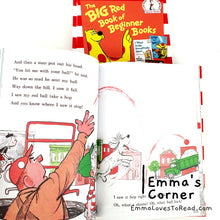 Load image into Gallery viewer, The Big Red Book of Beginner Books by P.D. Eastman Robert Lopshire Marilyn Sadler Mike McClintock Al Perkins Joan Heilbroner Children Picture Book
