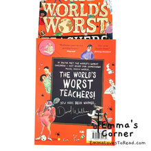 Load image into Gallery viewer, The World&#39;s Worst Teachers by David Walliams
