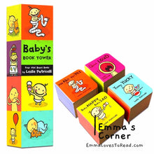 Load image into Gallery viewer, Baby&#39;s Book Tower by Leslie Patricelli
