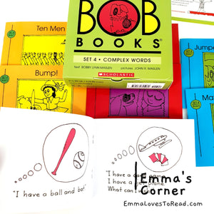 Bob Books S3: Set 4 Complex Words (8 books) (Stage 3: Developing Reader)