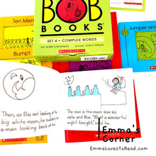 Load image into Gallery viewer, Bob Books S3: Set 4 Complex Words (8 books) (Stage 3: Developing Reader)
