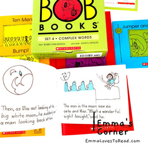 Bob Books S3: Set 4 Complex Words (8 books) (Stage 3: Developing Reader)