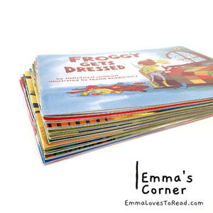 Froggy Gets Dressed by Jonathan London Book Set (10 books)