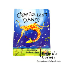 Load image into Gallery viewer, *Board Book* Giraffes Can&#39;t Dance by Giles Andreae
