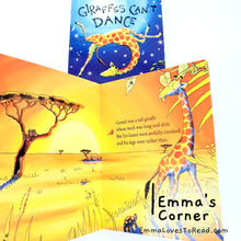 Load image into Gallery viewer, *Board Book* Giraffes Can&#39;t Dance by Giles Andreae
