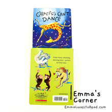 Load image into Gallery viewer, *Board Book* Giraffes Can&#39;t Dance by Giles Andreae
