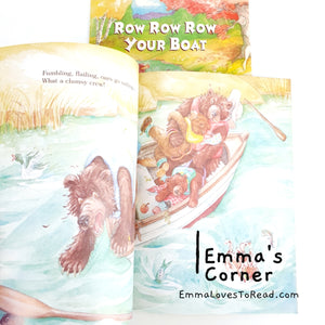 Row Row Row Your Boat by Iza Trapani Children Nursery Rhyme Picture Book PB