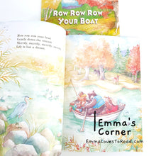 Load image into Gallery viewer, Row Row Row Your Boat by Iza Trapani Children Nursery Rhyme Picture Book PB
