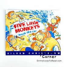 Load image into Gallery viewer, Five Little Monkeys Wash the Car by Eileen Christelow PB
