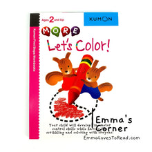 Load image into Gallery viewer, Kumon First Steps Activity Book: Let&#39;s Color More!
