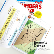 Load image into Gallery viewer, Kumon My Book of Numbers 1-120 Activity Book (Revised Edition)
