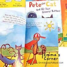 Load image into Gallery viewer, Pete the Cat I Love My White Shoes Children Picture Book Set by Eric Litwin and James Dean (6 books)
