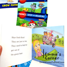 Load image into Gallery viewer, Step into Reading Phonics Series: Phonics Patrol! by PAW Patrol Book Set (12 books)
