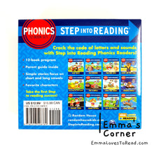 Load image into Gallery viewer, Step into Reading Phonics Series: Phonics Patrol! by PAW Patrol Book Set (12 books)
