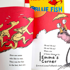 Dr. Seuss Book: One Fish Two Fish Red Fish Blue Fish PB