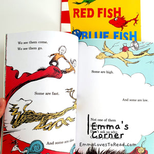 Dr. Seuss Book: One Fish Two Fish Red Fish Blue Fish PB