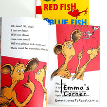 Load image into Gallery viewer, Dr. Seuss Book: One Fish Two Fish Red Fish Blue Fish PB
