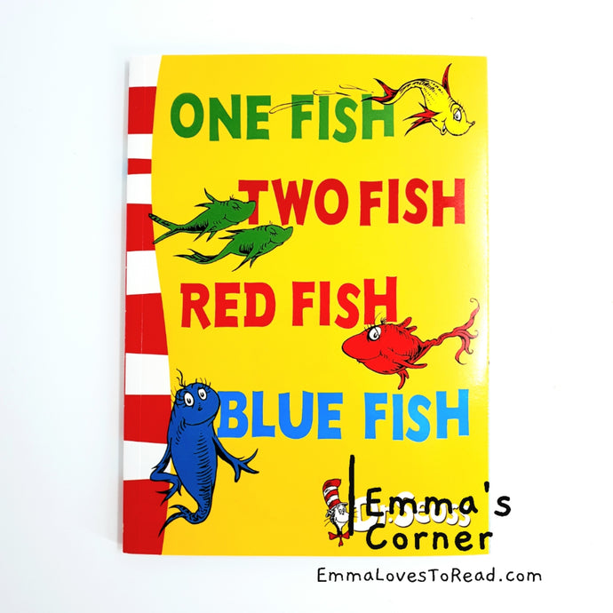 Dr. Seuss Book: One Fish Two Fish Red Fish Blue Fish PB