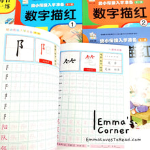 Load image into Gallery viewer, Chinese Characters Copybooks 拼音汉字描红 (10 books)
